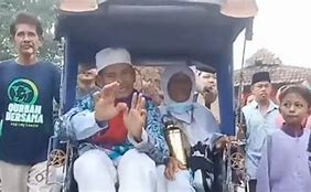 Tukang Becak Naik Haji Majalengka Meninggal